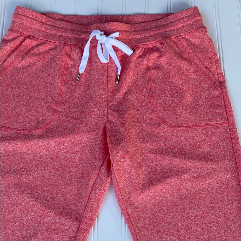 ZYIA Pink Heathered Jogger Track Pants - Picture 2 of 8